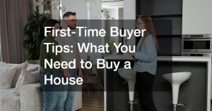 what you need to buy a house